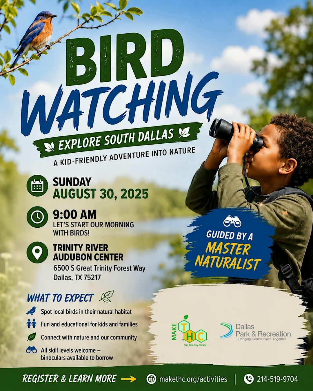 *Bird Watching* Trinity River Audubon Center, Trinity River Audubon ...