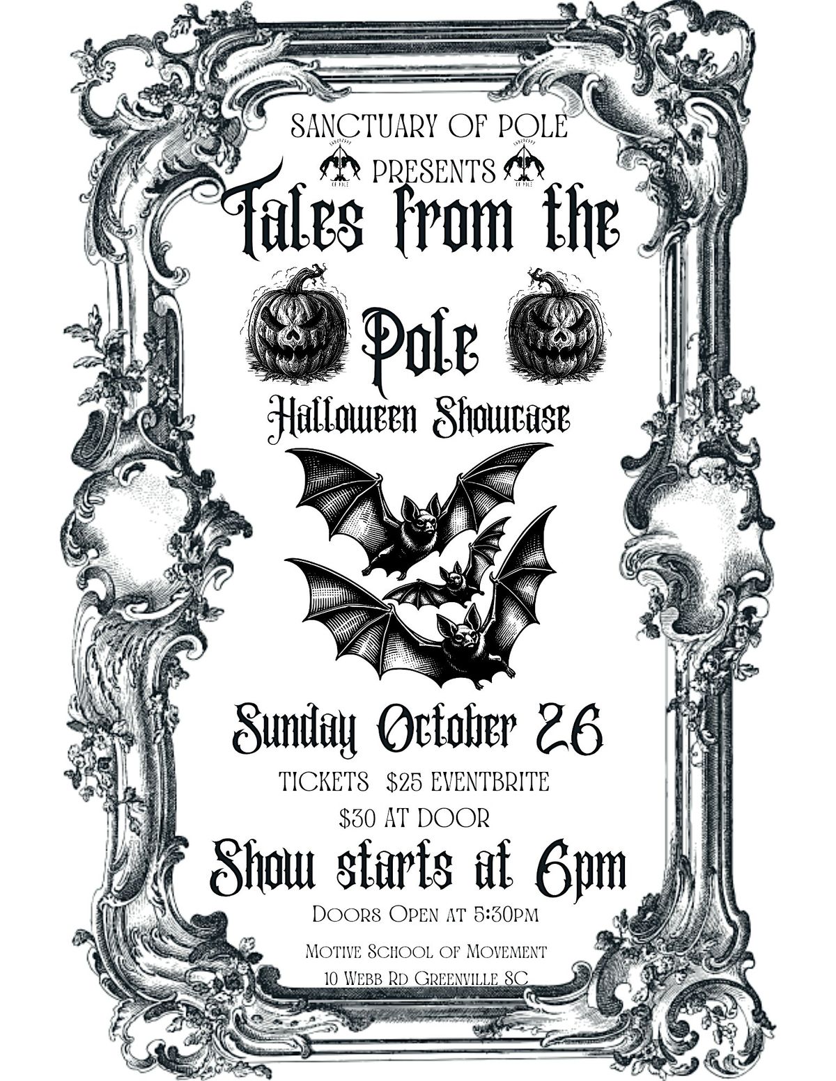 Tales From The Pole, 26 October | Event in Greenville | AllEvents