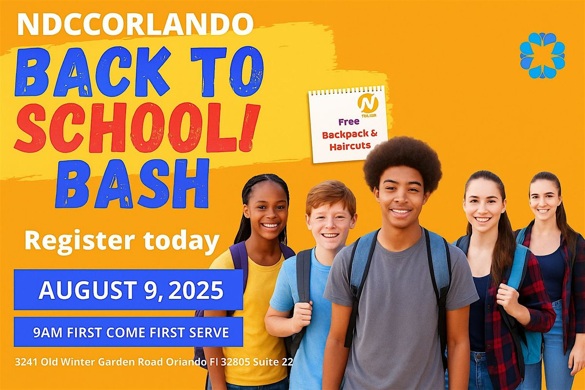 BACK TO SCHOOL  BASH, 9 August | Event in Orlando | AllEvents