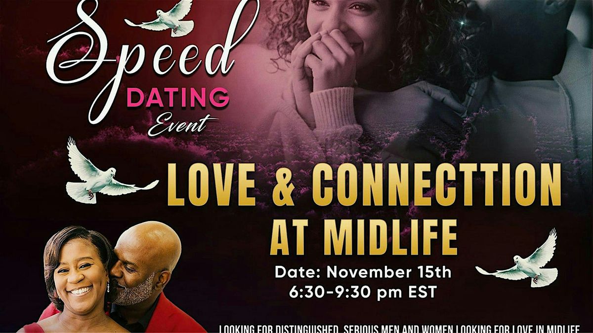 Love & Connection in Midlife: An Exclusive Speed Dating Event, 15 November | Event in Conyers | AllEvents