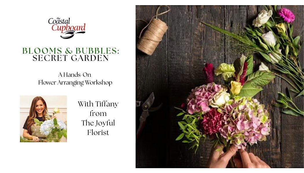 Blooms & Bubbles: Secret Garden, 20 August | Event in Mount Pleasant | AllEvents