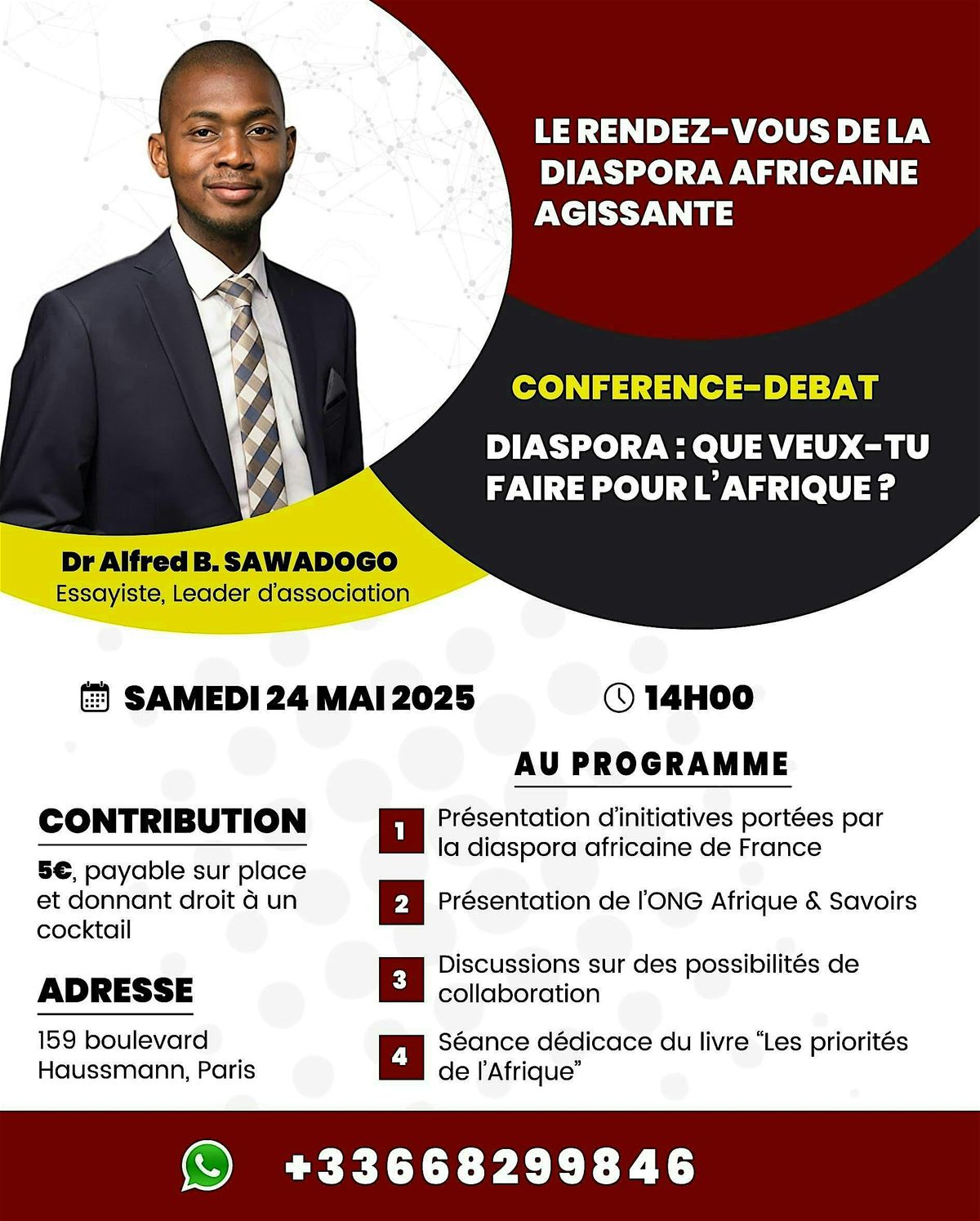 Le rendez-vous de la diaspora africaine agissante, 24 May | Event in Paris | AllEvents
