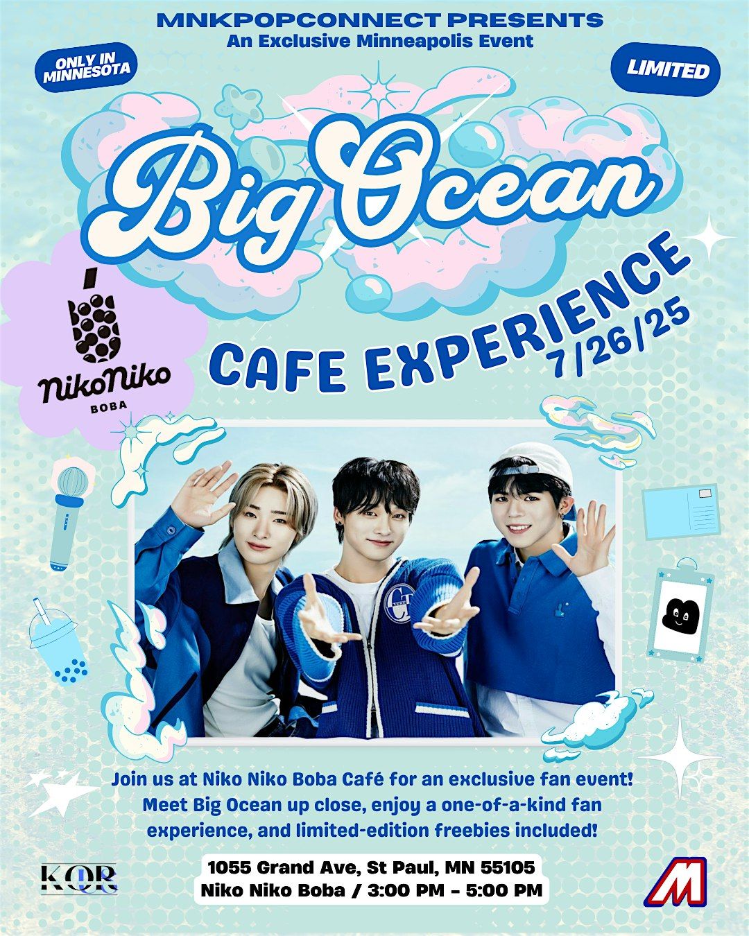 Big Ocean Cafe Experience - Minneapolis, 26 July | Event in Saint Paul | AllEvents