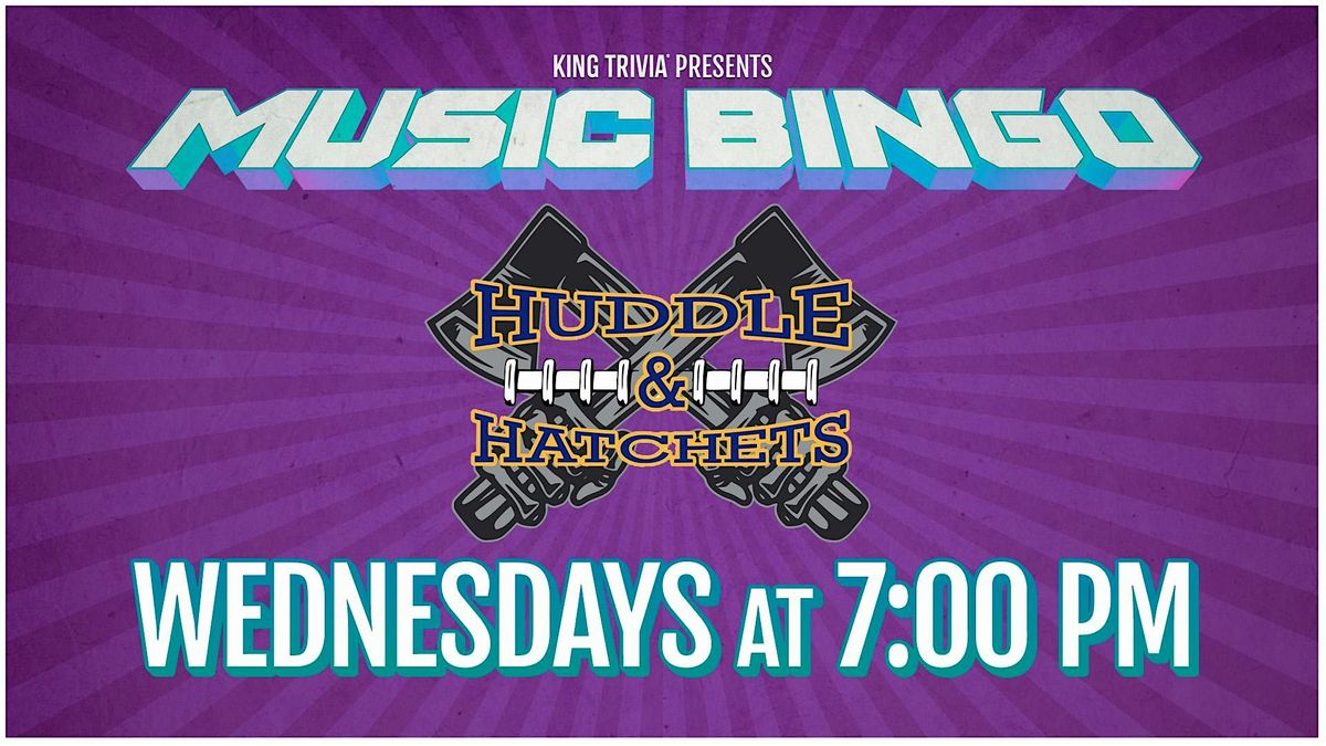 Music Bingo Night at Huddle and Hatchets | Event in Charleston | AllEvents