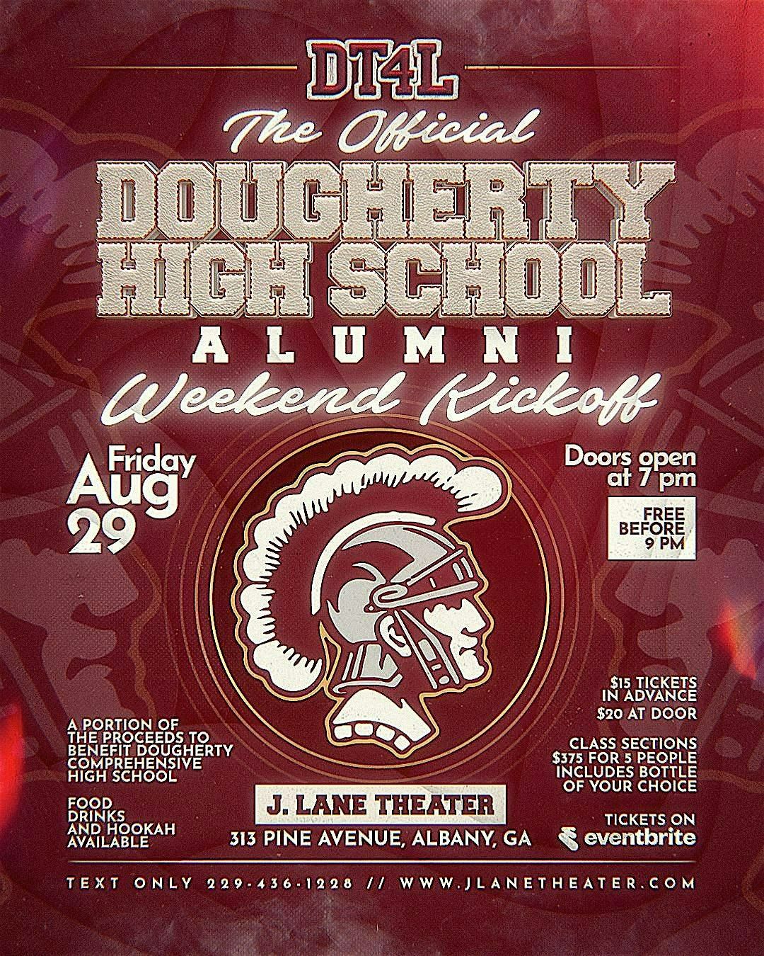 DT4L!- Official Dougherty High Alumni Weekend Kickoff Party, 29 August | Event in Albany | AllEvents