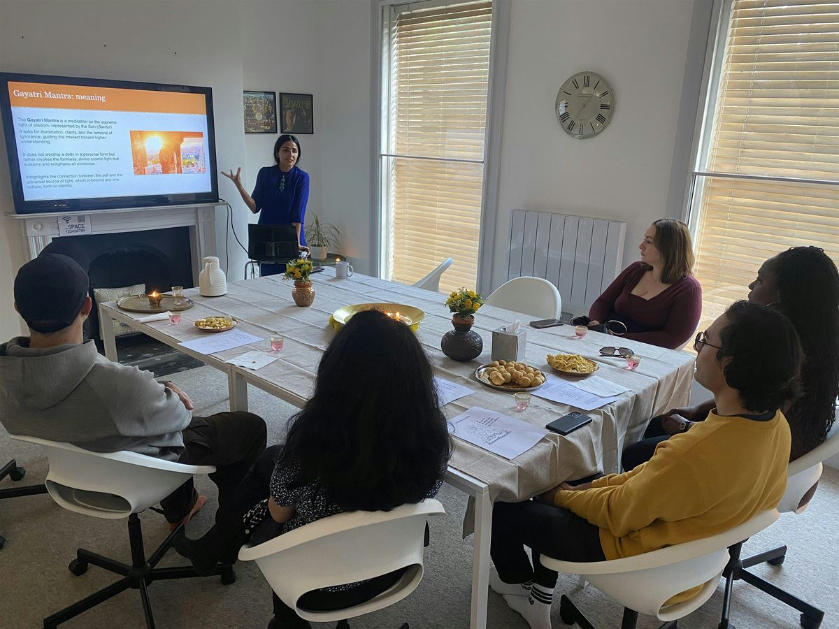 Learn authentic Gāyatrī mantra in-person with Krupa, 29 November | Event in London | AllEvents