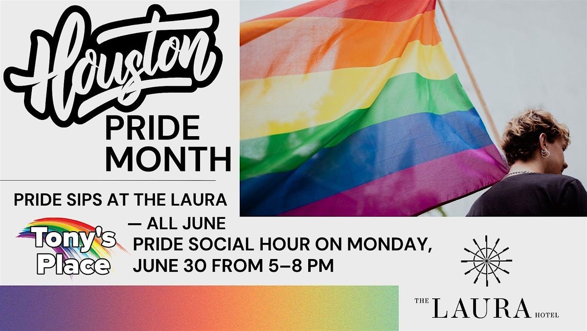Pride Sips at The Laura — Presented by Absolut, 30 June | Event in Houston | AllEvents