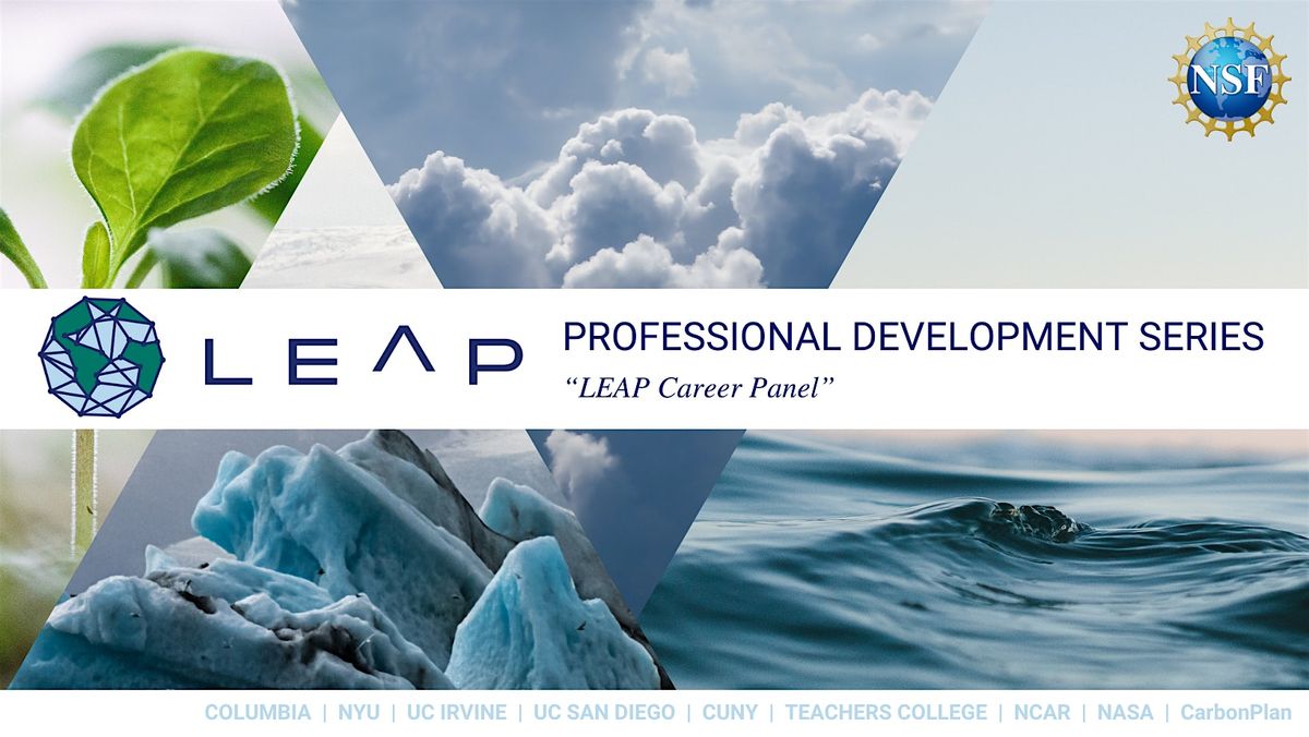 LEAP PROFESSIONAL DEVELOPMENT: Careers in Climate Data Science, 9 October | Event in New York | AllEvents