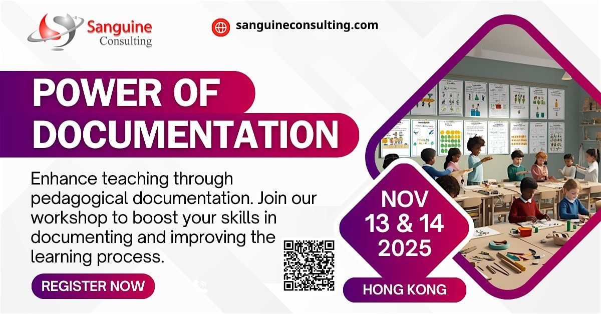Power of Documentation: Making Learning & Teaching Process Visible, 13 November | Event in Kowloon | AllEvents