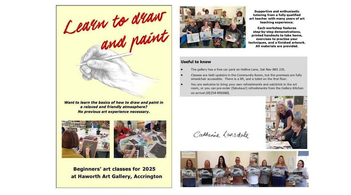 Learn to Draw and Paint, Beginners' Art Classes : WILD WEATHER!, 21 November | Event in Accrington | AllEvents