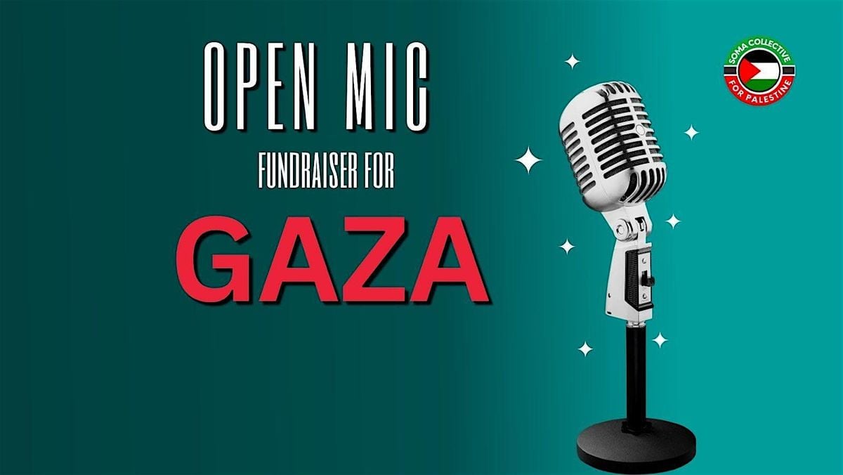 Open Mic: Voices for Gaza Fundraiser, 12 September | Event in South Orange Village | AllEvents