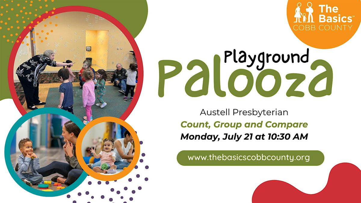 The  Basics - Playground Palooza:  Count, Group and Compare, 21 July | Event in Austell | AllEvents