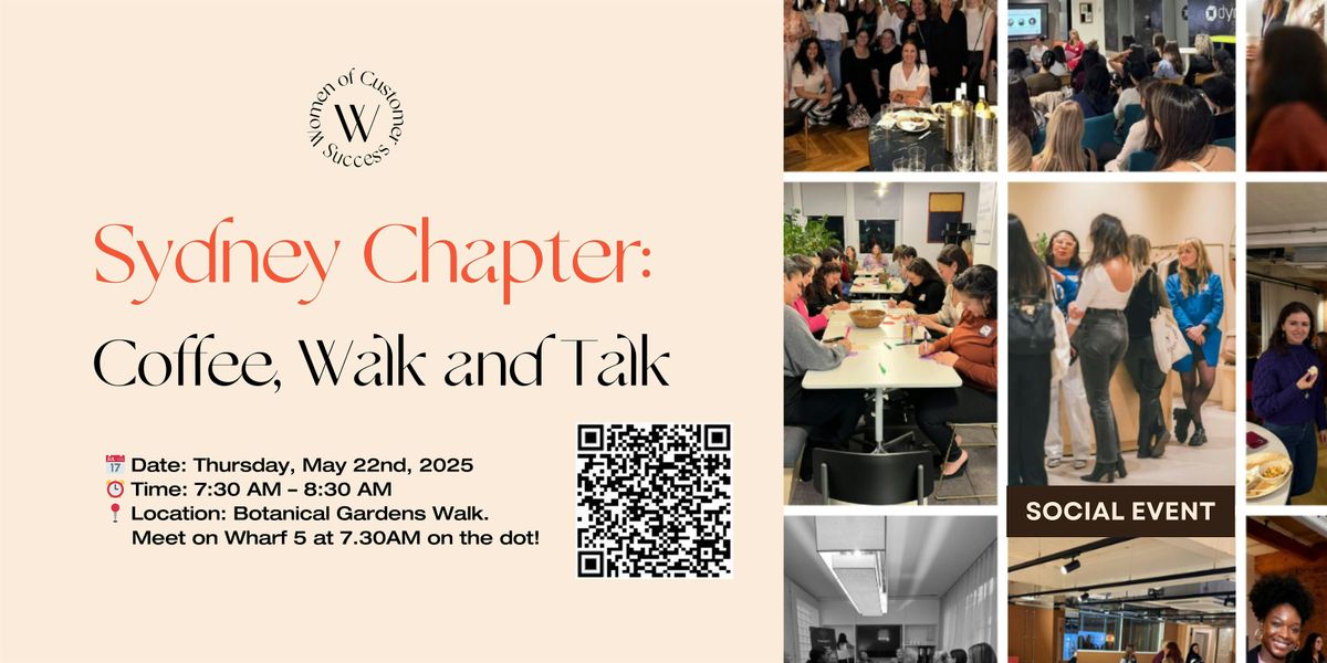 Sydney, Women of Customer Success: Walk and Talk, 22 May | Event in Sydney | AllEvents