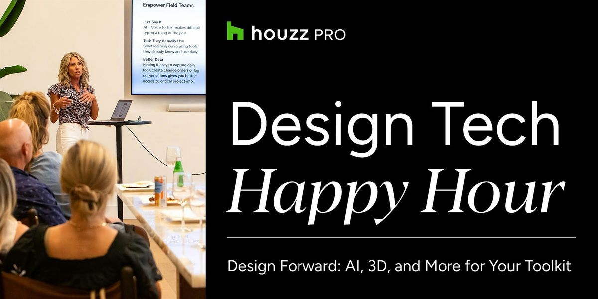 You’re invited: Design Tech AI & 3D Happy Hour, 9 July | Event in Laguna Hills | AllEvents