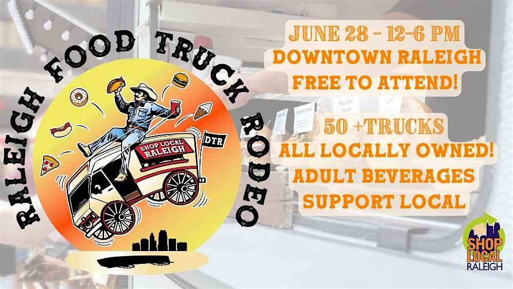 Raleigh Food Truck Rodeo - June 28 - Downtown Raleigh, 28 June | Event in Raleigh | AllEvents