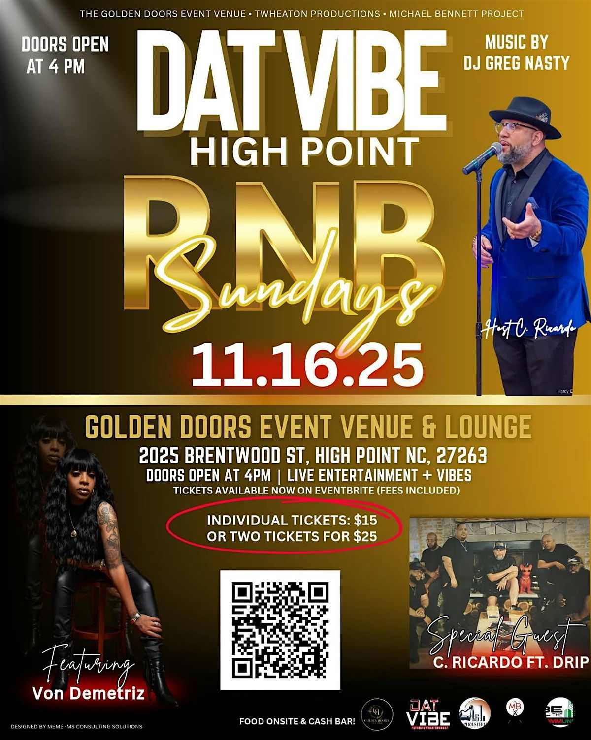 Copy of DAT  VIBE - High Point, 16 November | Event in High Point | AllEvents