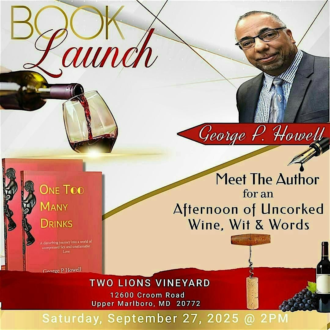 "One Too Many Drinks" - An Untraditional Book Signing Experience!, 27 September | Event in Upper Marlboro