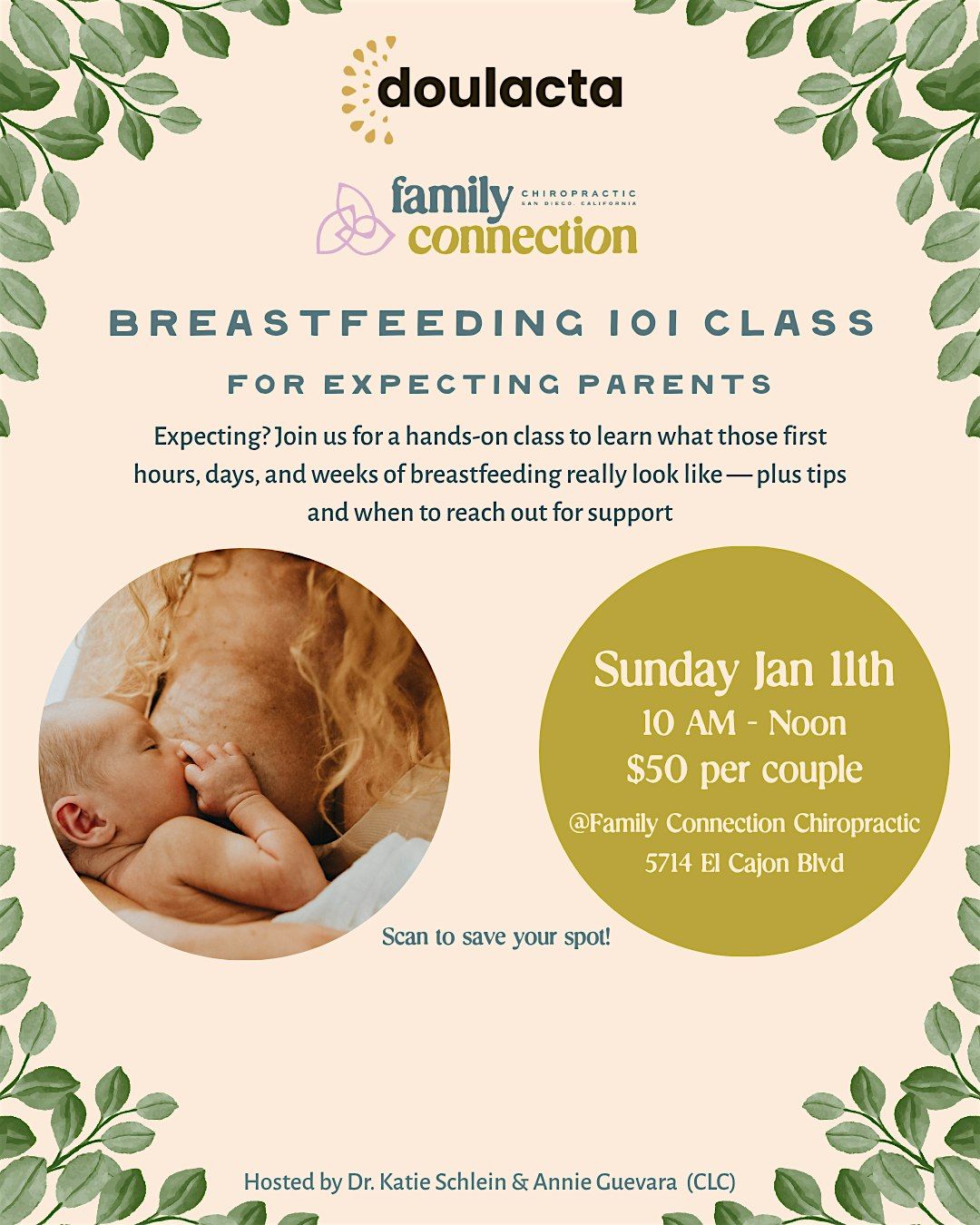 Breastfeeding 101 Class, 11 January | Event in San Diego | AllEvents