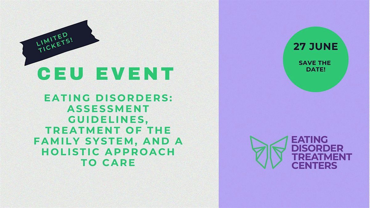 CEU Event - Eating Disorders, 27 June | Event in Covington | AllEvents