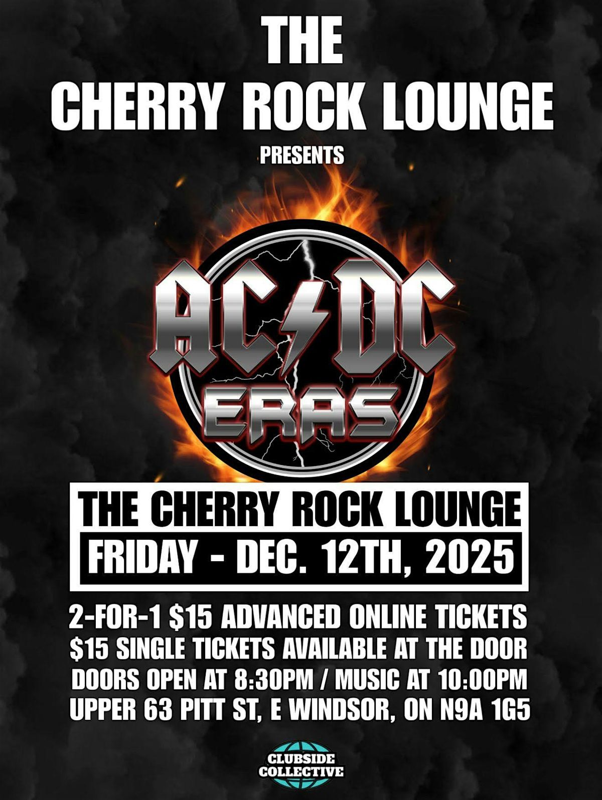 AC/DC Eras, 12 December | Event in Windsor | AllEvents