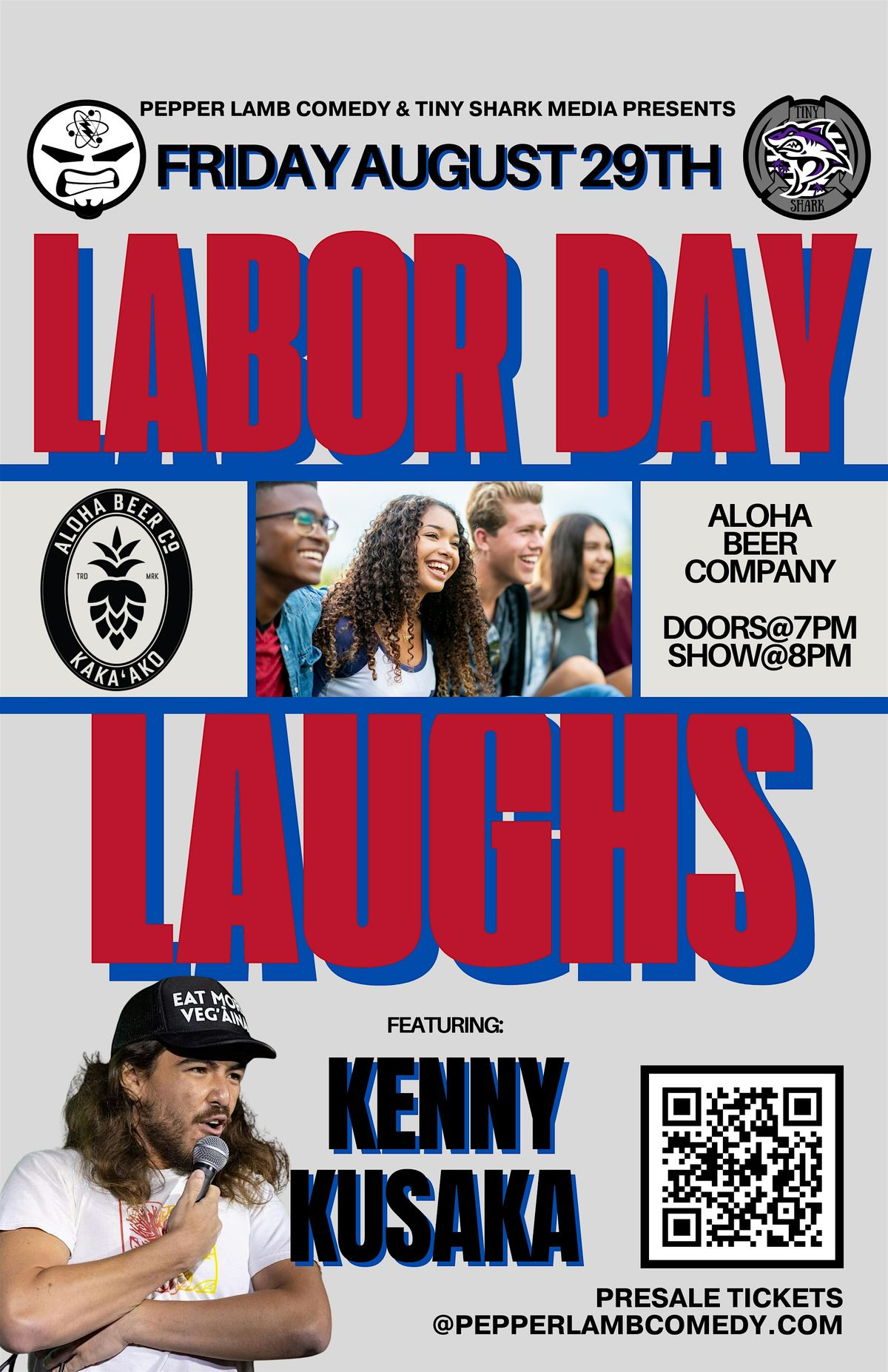 Labor Day Laughs - AUGUST 29th - Aloha Beer, 29 August | Event in Honolulu | AllEvents