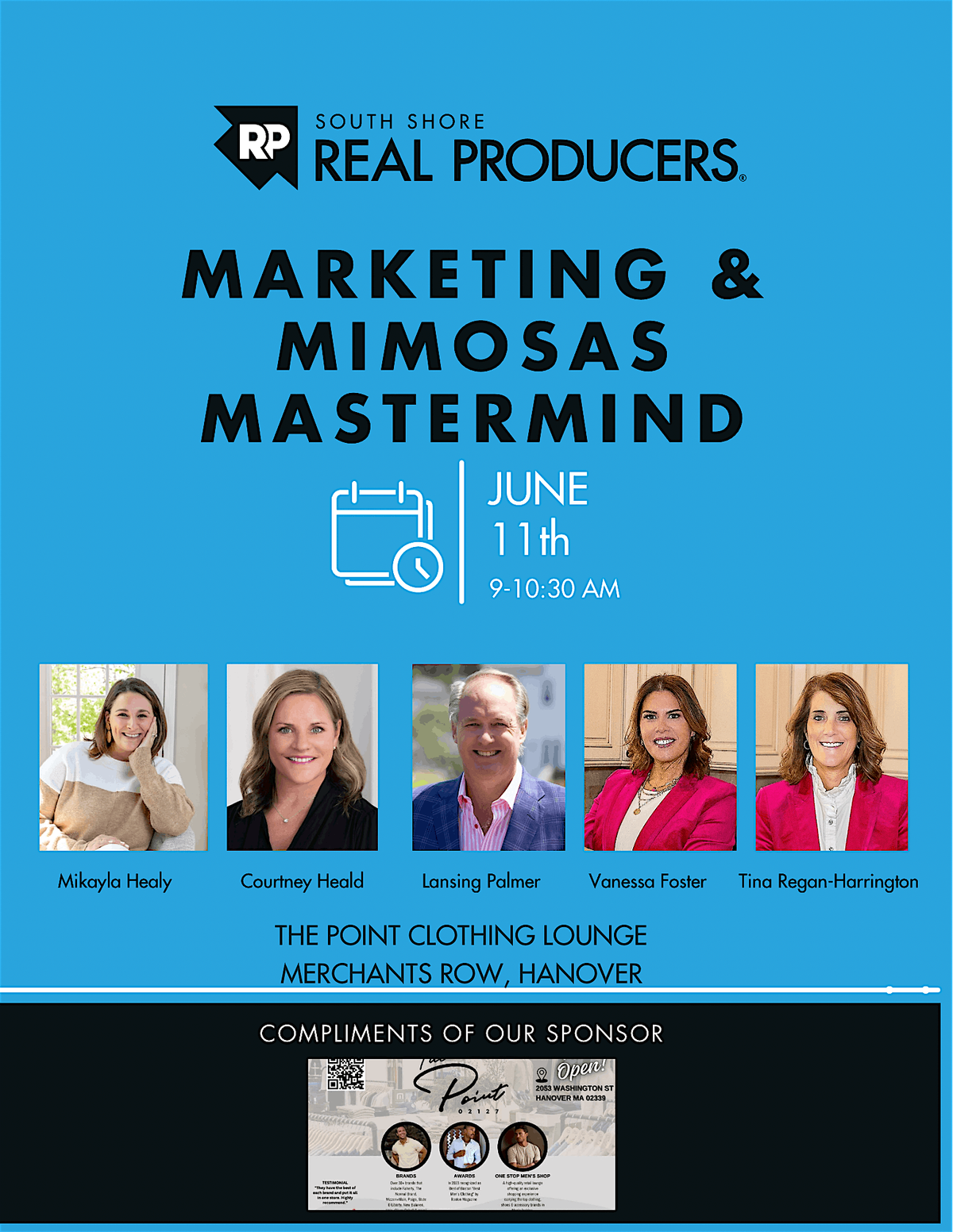 A Marketing and Mimosas Mastermind with South Shore Real Producers, 11 June | Event in Hanover | AllEvents