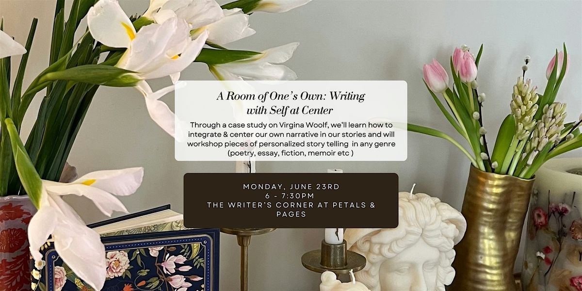 A Room of One's Own: Writing with Self at Center, 23 June | Event in Denver | AllEvents