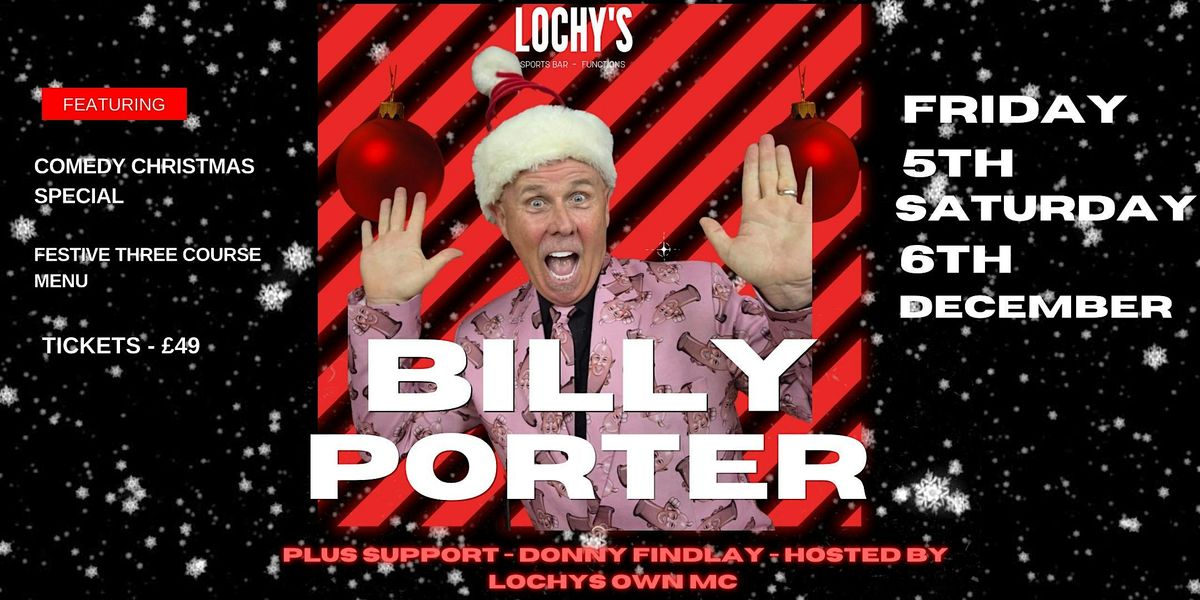 The Outrageous Billy Porter – Live at the Dalearn Suite, 5 December | Event in Glasgow | AllEvents