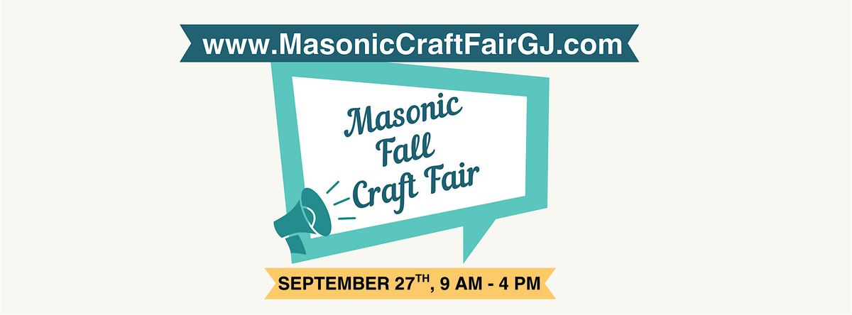 Fall Masonic Craft Fair, 27 September | Event in Grand Junction | AllEvents