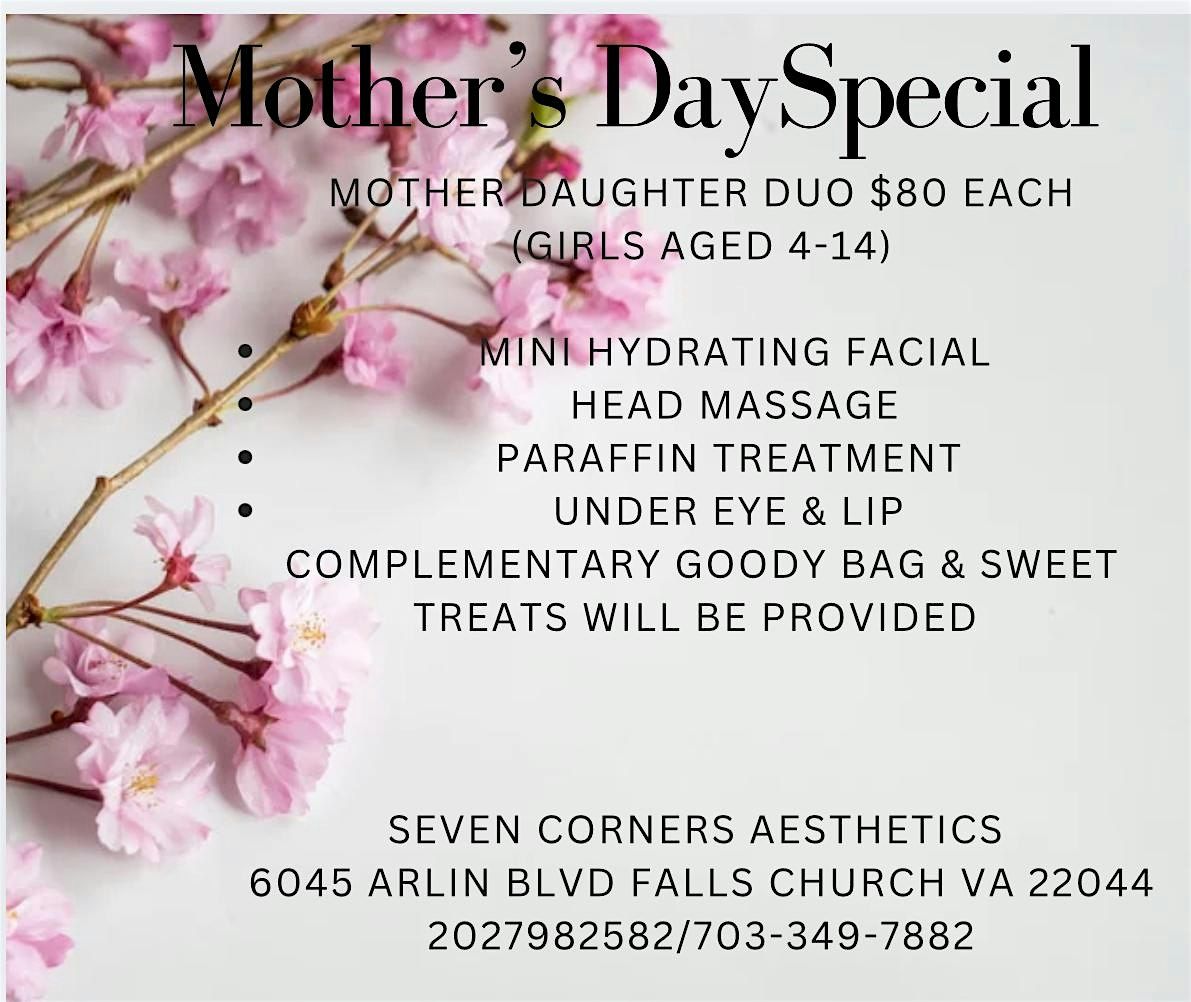 Mother’s Day special at spa(Bond & Bloom” – Mother-Daughter Experience) | Event in Falls Church