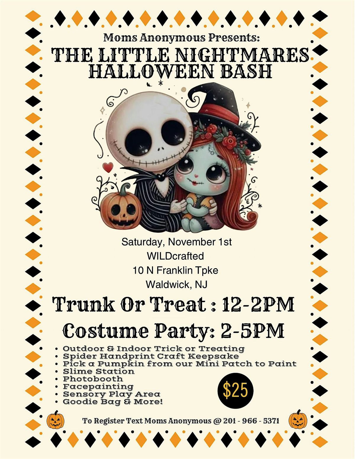 The Little Nightmares Halloween Bash, 1 November | Event in Waldwick | AllEvents