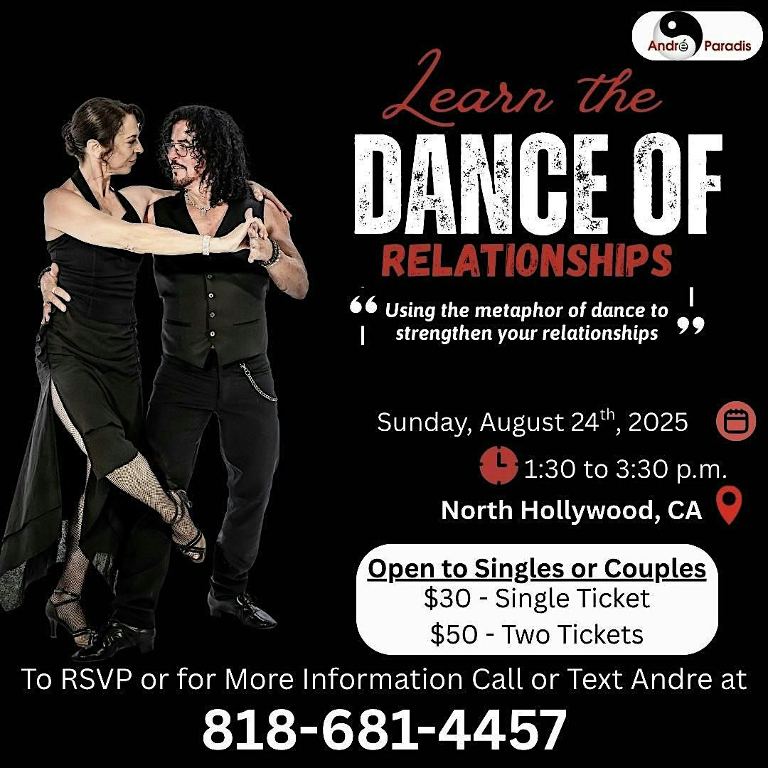The Dance of Relationships: Interactive Workshop, 24 August | Event in Los Angeles | AllEvents