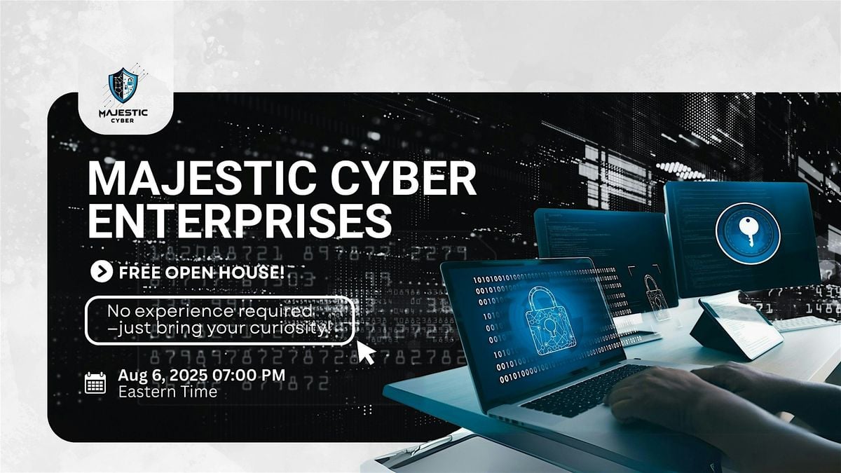 Majestic Cyber Enterprise - FREE Open House!, 6 August | Event in Newark | AllEvents