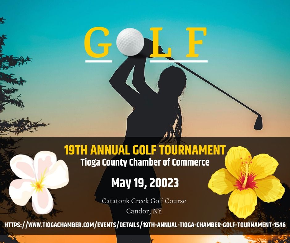 19th Annual Tioga Chamber Golf Tournament, Catatonk Golf Course, Candor