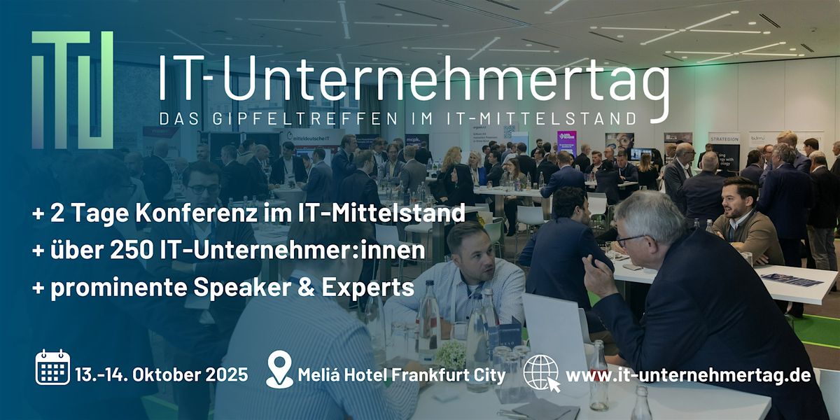 21. IT-Unternehmertag, 13 October | Event in Frankfurt am Main | AllEvents