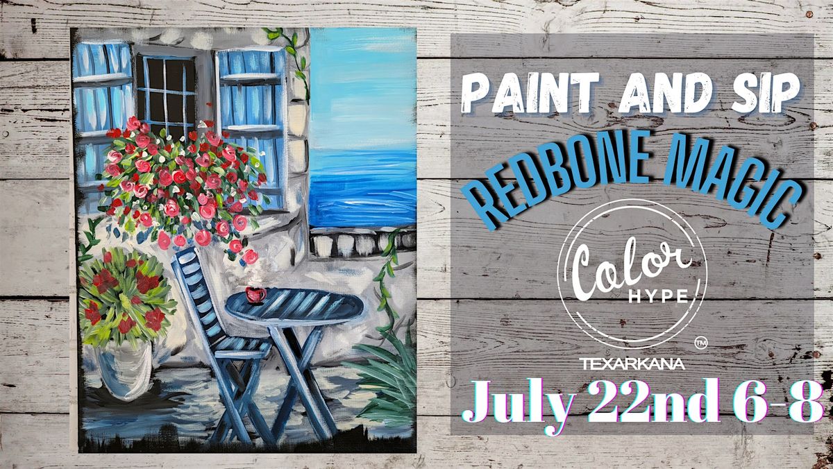 "Coffee by the Sea" Paint and Sip with ColorHype TXK at Redbone Magic, 22 July | Event in Texarkana