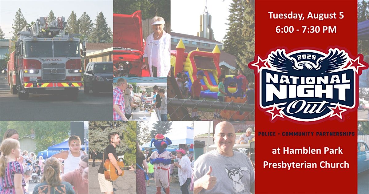 National Night Out Block Party at HPPC - South Hill, 5 August | Event in Spokane | AllEvents