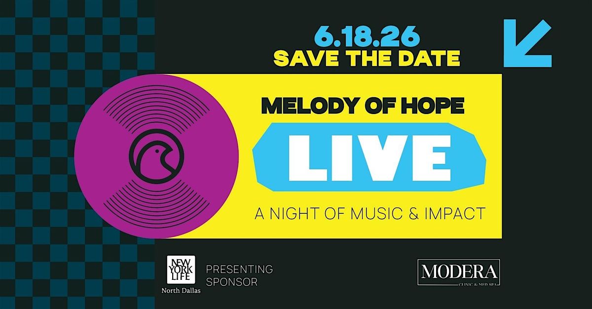 Melody of Hope LIVE, Frisco Rail Yard, 18 June 2026 | AllEvents