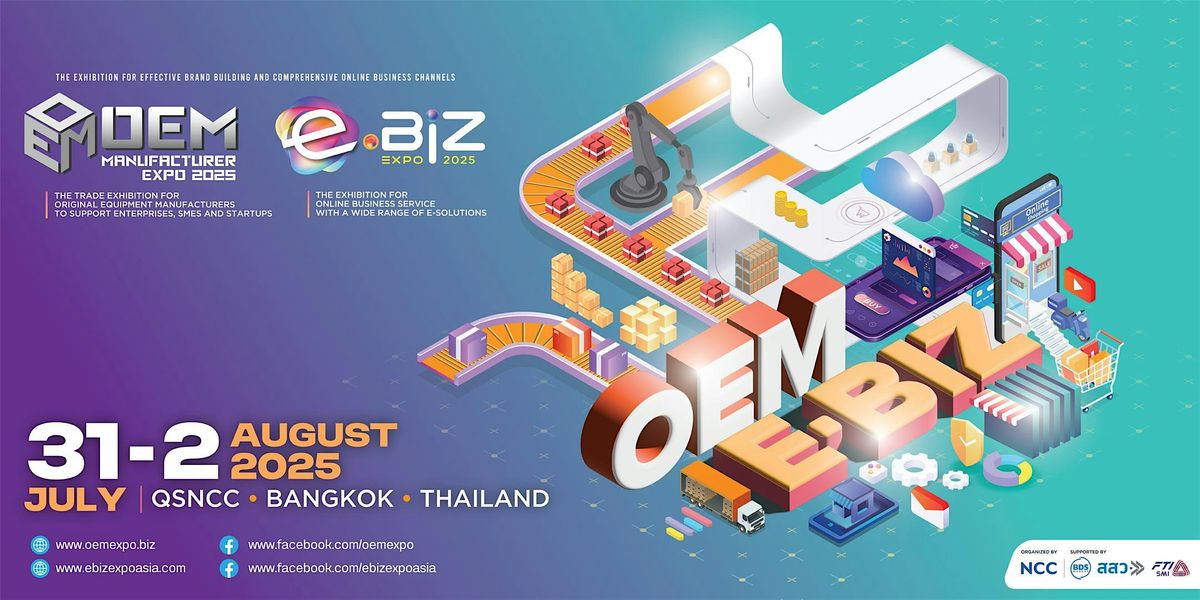 Oem Manufacturer Expo 2025, 31 July | Event in Bangkok | AllEvents