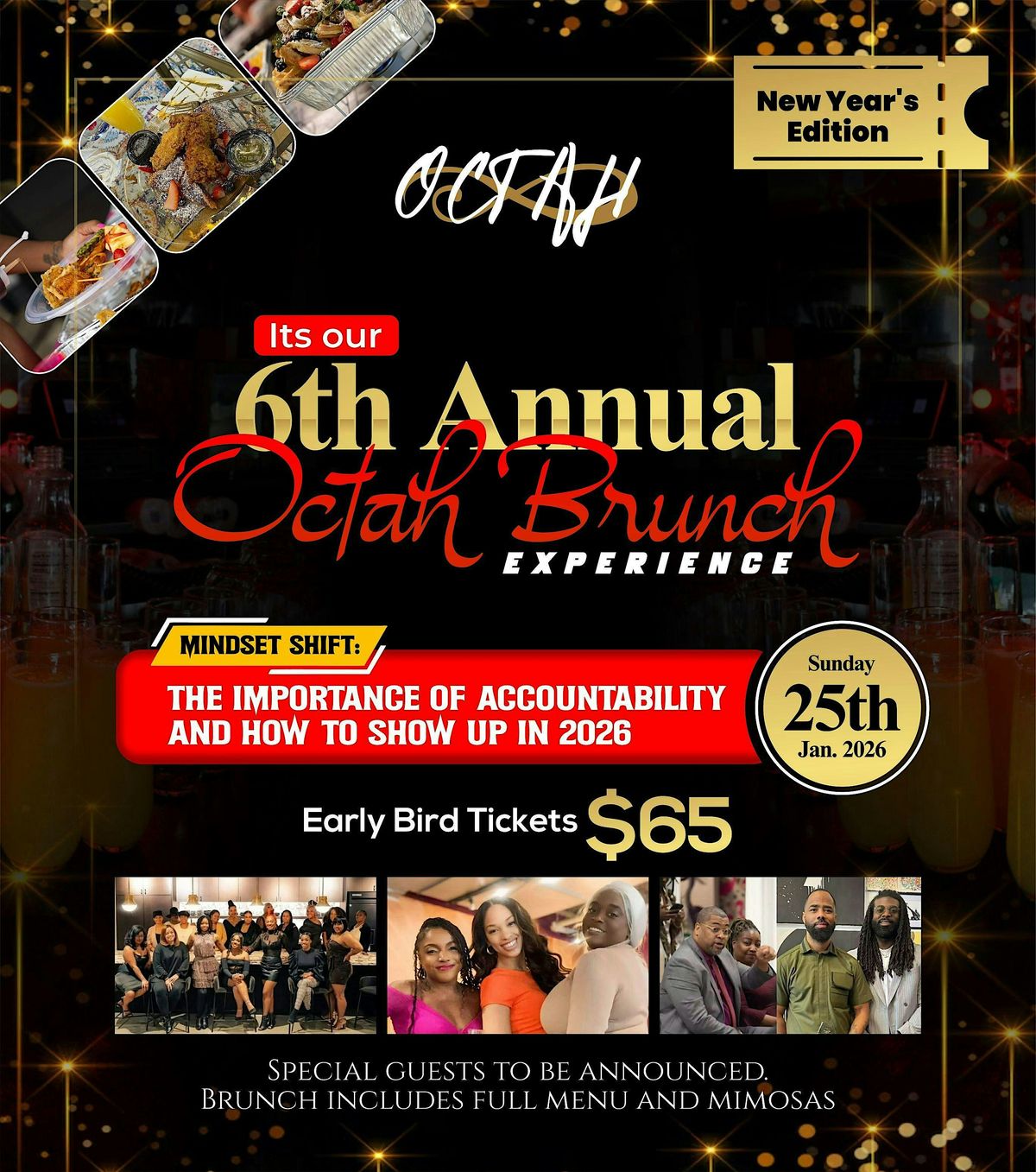 The Octah Brunch Experience, 25 January | Event in Washington | AllEvents