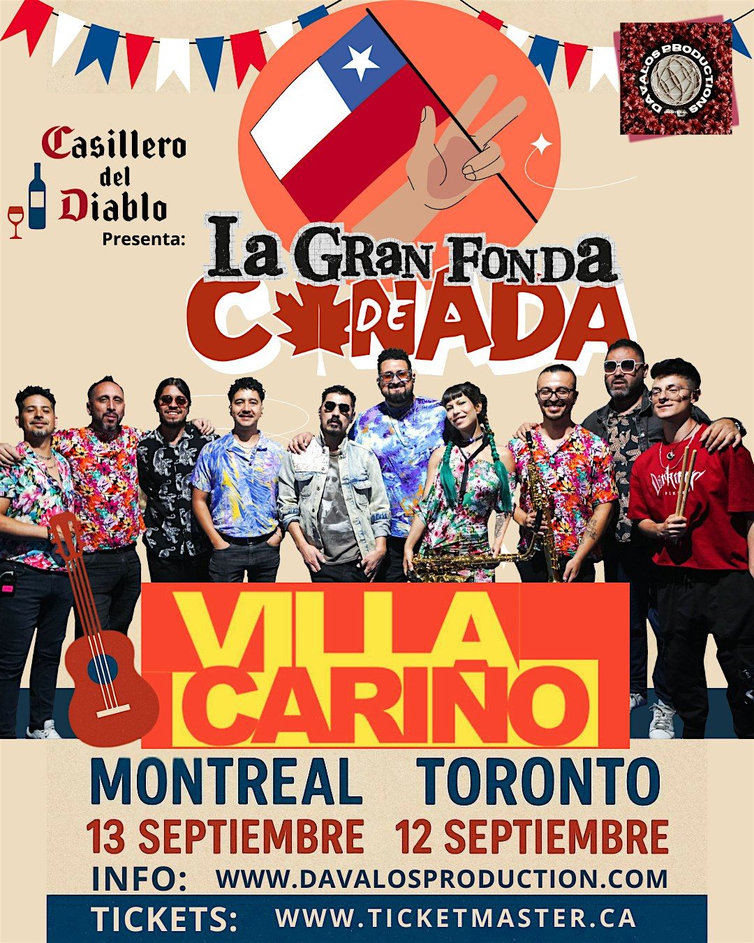 VILLA CARIÑO 2025, 13 September | Event in Montréal | AllEvents