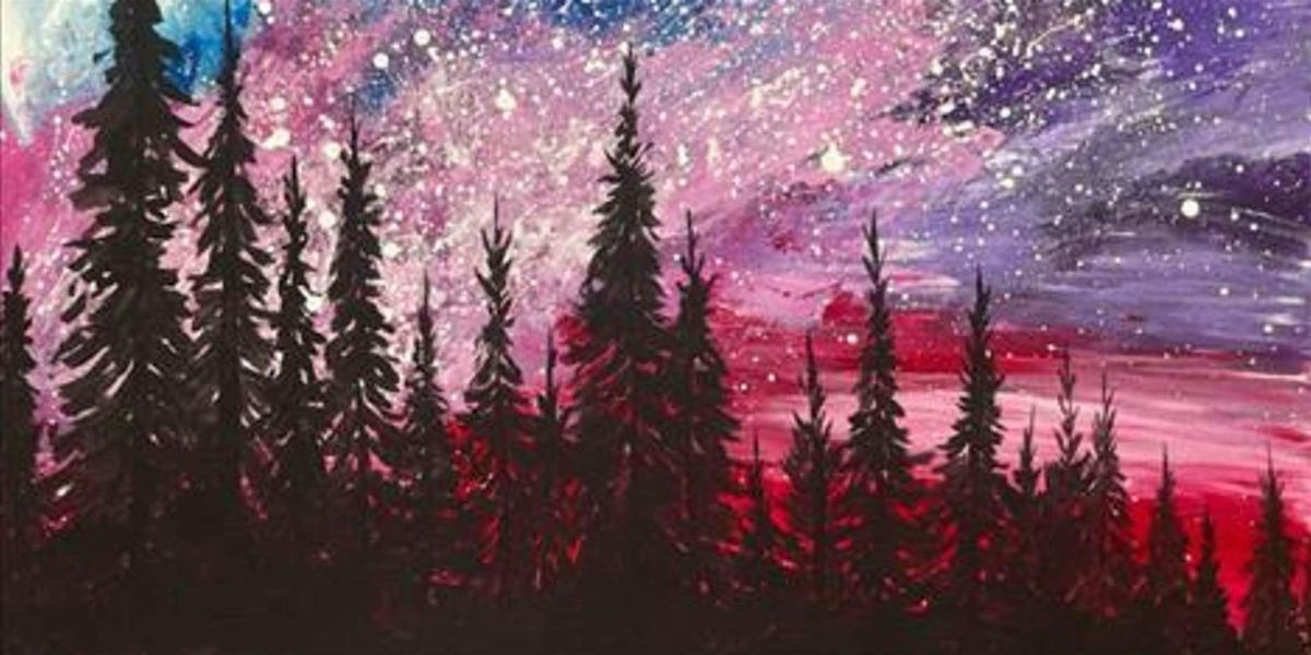Moonlit Forest Lake View - Paint and Sip by Classpop!™, 9 August | Event in Baytown | AllEvents