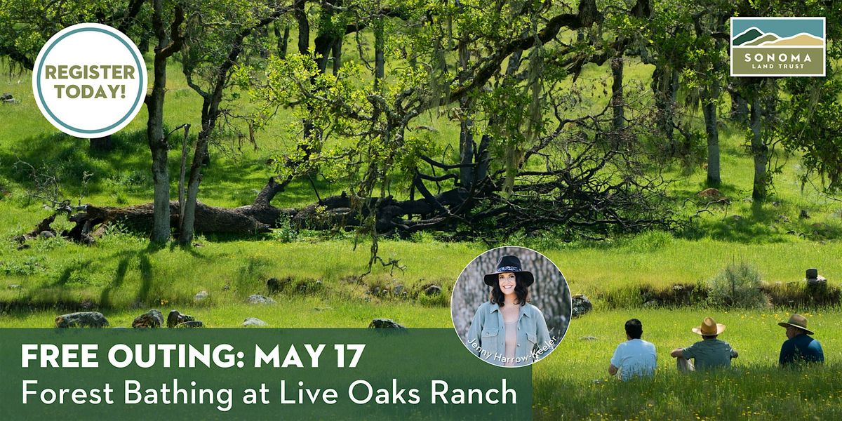 Forest Bathing at Live Oaks Ranch  5-17-25, 17 May | Event in Santa Rosa | AllEvents