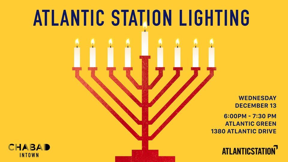 Atlantic Station Menorah Lighting, 1380 Atlantic Dr NW, Atlanta, GA
