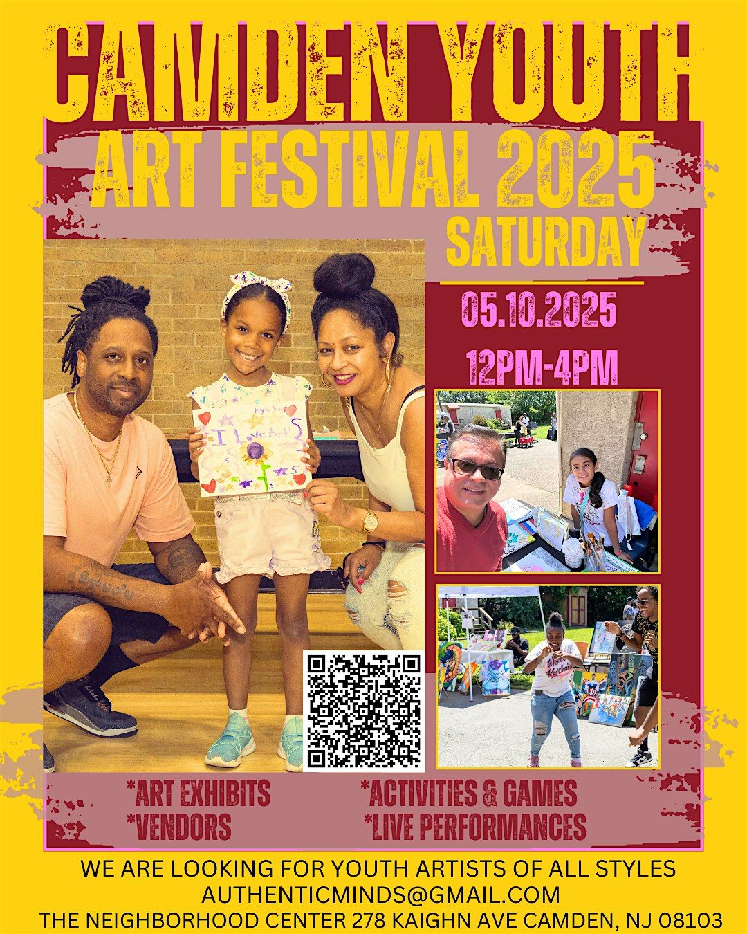 2nd Annual Camden Youth Art Festival 2025, 10 May | Event in Camden | AllEvents