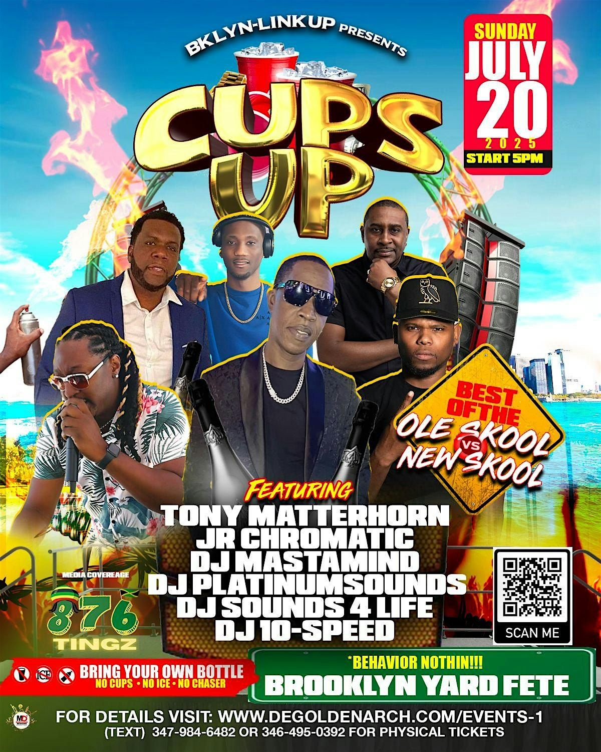 CUPS-UP!, 20 July | Event in Brooklyn | AllEvents