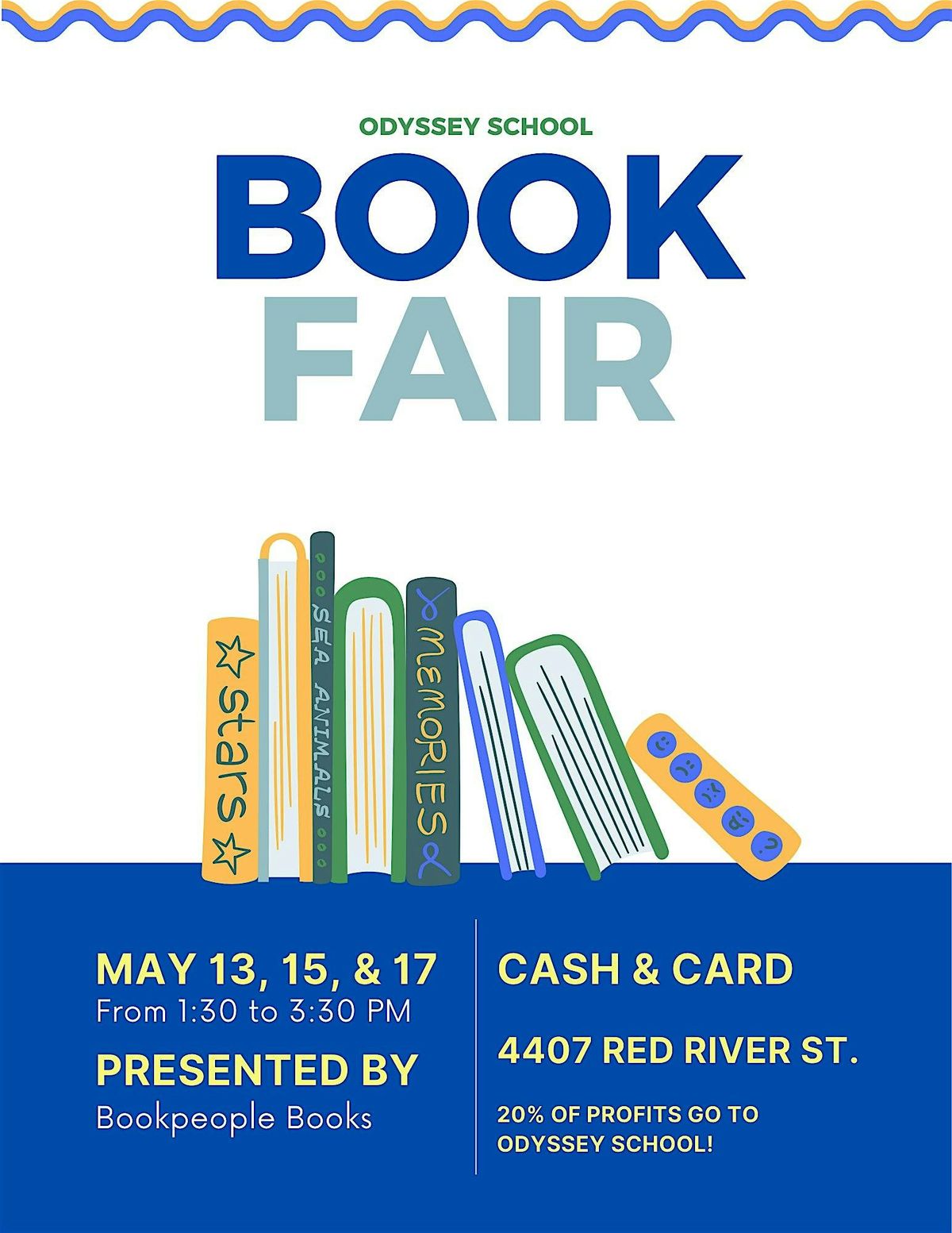 Odyssey School & BookPeople Book Fair 5/12 | Event in Austin | AllEvents