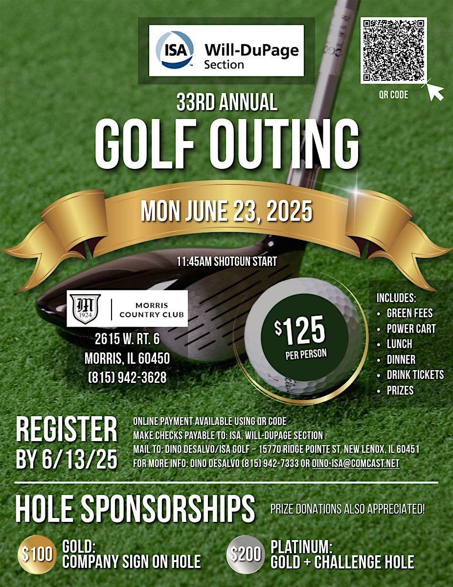 2025 Golf Outing, 23 June | Event in Morris | AllEvents