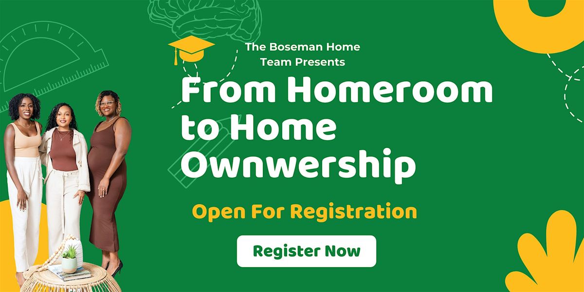 From Homeroom to Home Ownership, 2 October | Event in Towson | AllEvents
