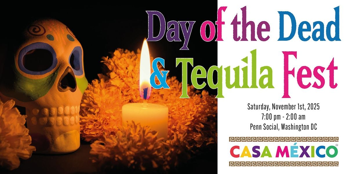 Day of the Dead & Tequila Fest, 1 November | Event in Washington | AllEvents